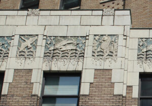Terra cotta detail on Marine Building